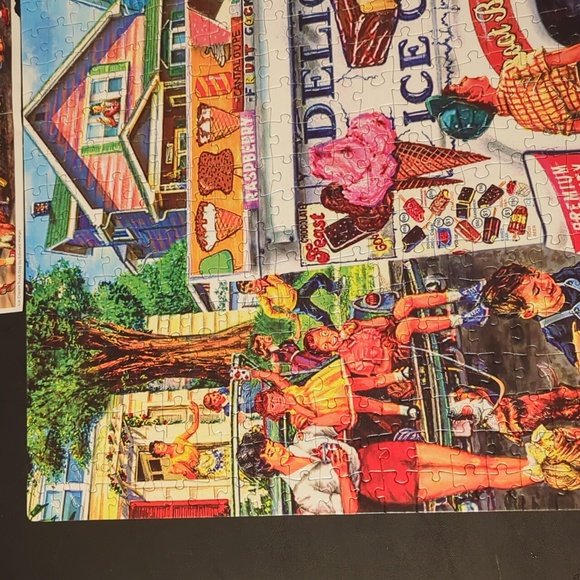 Back To The Past 750 piece puzzle - Picture 3 of 15